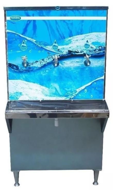 Bebedouro De Ãgua Frisbel 100 Litros Coluna 100l AÃ§o InoxidÃ¡
