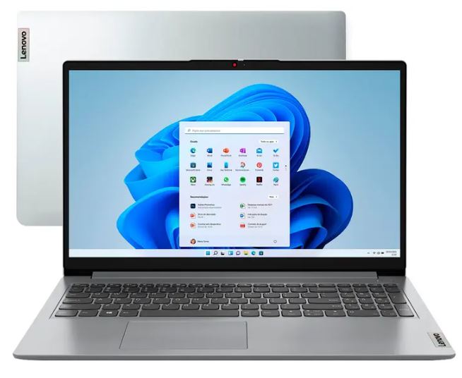 Notebook Lenovo IdeaPad 1i Intel Core i5 - 8GB RAM SSD 512GB