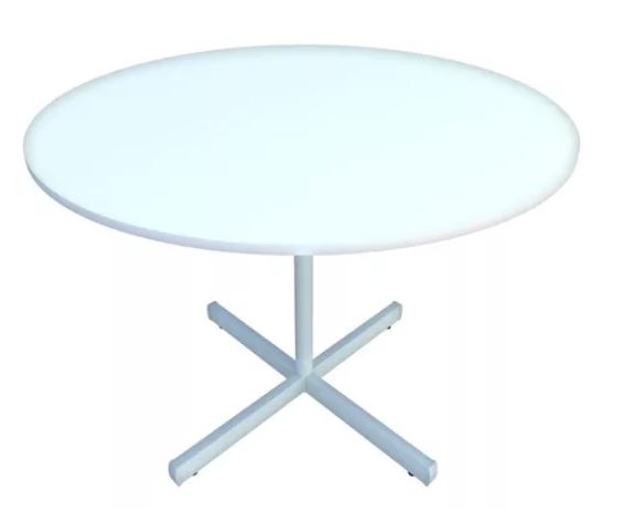 Mesa De ReuniÃ£o Redonda 1,20x74 EscritÃ³rio